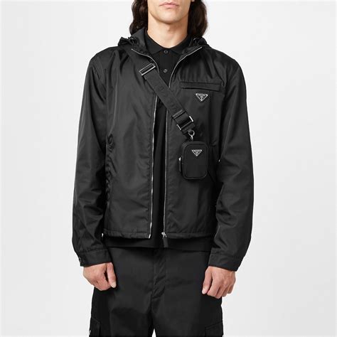 prada aluminum windbreaker|Prada re nylon windbreaker.